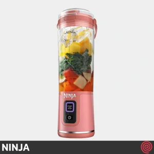 شیکر شارژی نینجا مدل Ninja Blast BC151RY | رنگ قرمز خاک رسی، قابل حمل با باتری 7.4 ولت