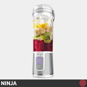 شیکر شارژی نینجا مدل Ninja Blast BC151WH | رنگ سفید، قابل حمل با باتری 7.4 ولت
