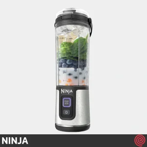 شیکر شارژی نینجا مدل Ninja Blast BC152GL | رنگ سفید اکلیلی، قابل حمل با باتری 7.4 ولت