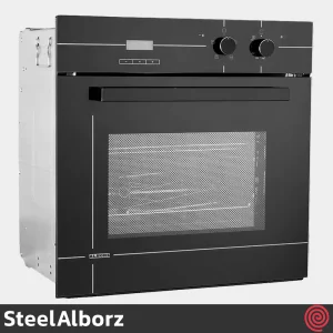 فر توکار گازی و برقی استیل البرز مدل SteelAlborz FGE5 | ظرفیت 60 لیتر