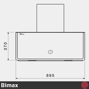 هود مورب بیمکث مدل Bimax 2069 | سایز 90 با موتور 4 دور توربو