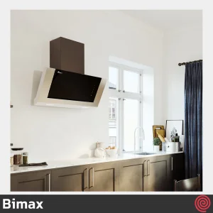 هود مورب بیمکث مدل Bimax 2055 | سایز 90 با موتور 4 دور توربو، قاب استیل