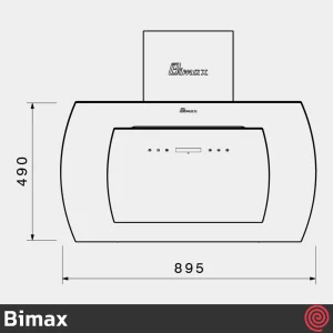 هود مورب بیمکث مدل Bimax 2038 | سایز 90 با موتور 4 دور توربو