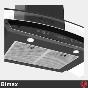 هود شومینه ای بیمکث مدل Bimax 2010 | سایز 90 با موتور 4 دور توربو