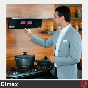 هود مخفی بیمکث مدل Bimax 2077 | سایز 70 با موتور BLDC (اینورتر) ٣٠ دور