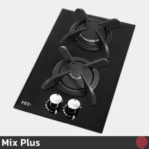 اجاق گاز صفحه ای 2 شعله میکس پلاس مدل Mix Plus 203G | بدنه شیشه ای