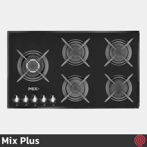 اجاق گاز صفحه ای 5 شعله میکس پلاس مدل Mix Plus IG8502 | بدنه شیشه ای