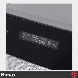 هود مخفی بیمکث مدل Bimax 2052 | رنگ مشکی، سایز 70 با موتور توربو 4 دور