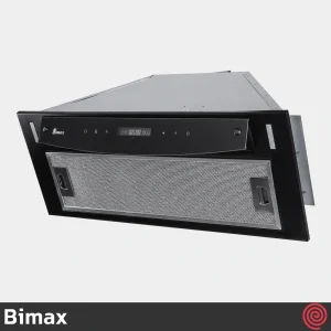 هود مخفی بیمکث مدل Bimax 2052 | رنگ مشکی، سایز 70 با موتور توربو 4 دور