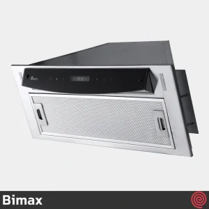 هود مخفی بیمکث مدل Bimax 2052 | رنگ استیل، سایز 70 با موتور توربو 4 دور