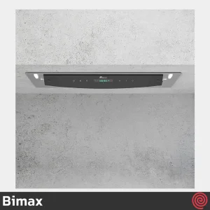 هود مخفی بیمکث مدل Bimax 2052 | رنگ استیل، سایز 70 با موتور توربو 4 دور