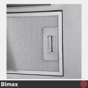هود مخفی بیمکث مدل Bimax 2052 | رنگ استیل، سایز 70 با موتور توربو 4 دور