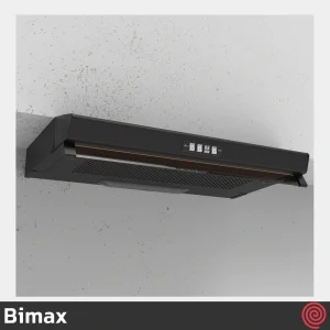 هود زیر‌ کابینتی بیمکث مدل Bimax 4002 | رنگ مشکی، سایز 90 با موتور 3 دور