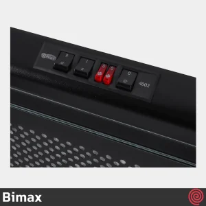 هود زیر‌ کابینتی بیمکث مدل Bimax 4002 | رنگ مشکی، سایز 80 با موتور 3 دور
