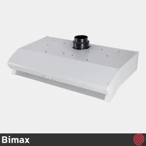 هود زیر‌ کابینتی بیمکث مدل Bimax 4002 | رنگ سفید، سایز 80 با موتور 3 دور
