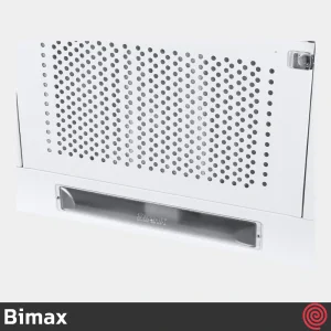 هود زیر‌ کابینتی بیمکث مدل Bimax 4002 | رنگ سفید، سایز 80 با موتور 3 دور