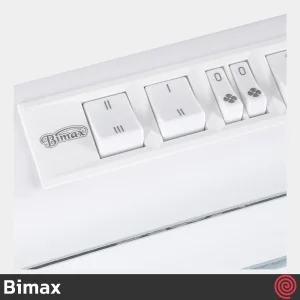 هود زیر‌ کابینتی بیمکث مدل Bimax 4002 | رنگ سفید، سایز 80 با موتور 3 دور