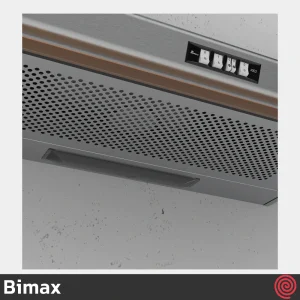 هود زیر‌ کابینتی بیمکث مدل Bimax 4002 | رنگ استیل، سایز 100 با موتور 3 دور