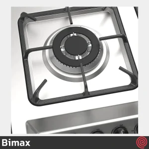 اجاق گاز صفحه ای 5 شعله بیمکث مدل Bimax 5098 | بدنه استیل