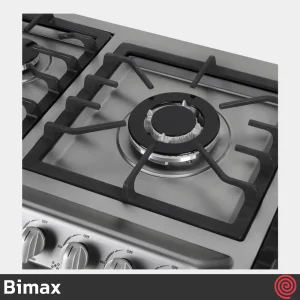 اجاق گاز صفحه ای 5 شعله بیمکث مدل Bimax 5099 | بدنه استیل