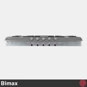 اجاق گاز صفحه ای 5 شعله بیمکث مدل Bimax 5077 | بدنه استیل