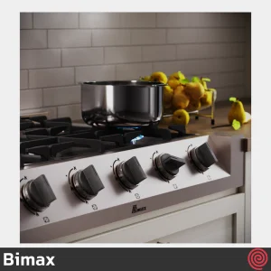 اجاق گاز صفحه ای 5 شعله بیمکث مدل Bimax 2801 | بدنه استیل