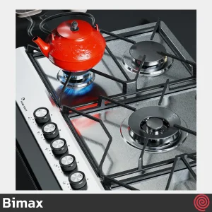 اجاق گاز صفحه ای 5 شعله بیمکث مدل Bimax 2402 | بدنه استیل