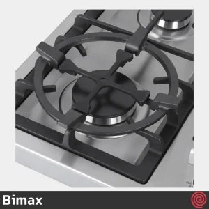 اجاق گاز صفحه ای 5 شعله بیمکث مدل Bimax 0012 | بدنه استیل