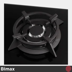 اجاق گاز صفحه ای 5 شعله بیمکث مدل Bimax 2101 | بدنه شیشه ای