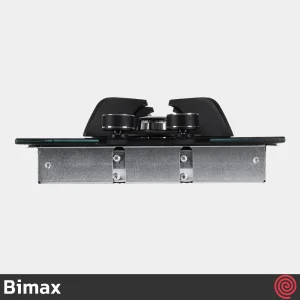 اجاق گاز صفحه ای 2 شعله بیمکث مدل Bimax 5017 | بدنه شیشه ای