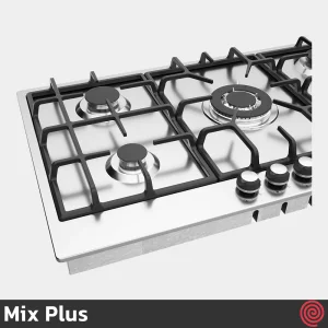 اجاق گاز صفحه ای 5 شعله میکس پلاس مدل Mix Plus IS9507 | بدنه استیل