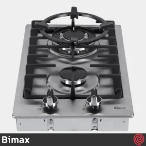 اجاق گاز صفحه ای 2 شعله بیمکث مدل Bimax 2522 | بدنه استیل
