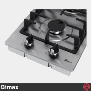 اجاق گاز صفحه ای 2 شعله بیمکث مدل Bimax 2522 | بدنه استیل