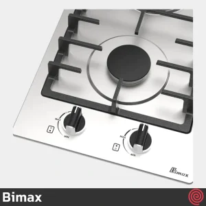 اجاق گاز صفحه ای 2 شعله بیمکث مدل Bimax 2522 | بدنه استیل