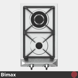 اجاق گاز صفحه ای 2 شعله بیمکث مدل Bimax 5021 | بدنه استیل