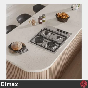 اجاق گاز صفحه ای 4 شعله بیمکث مدل Bimax 0070 | بدنه استیل