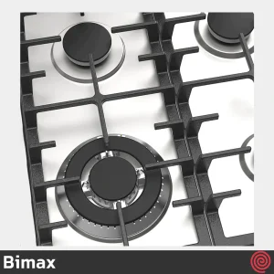 اجاق گاز صفحه ای 4 شعله بیمکث مدل Bimax 0070 | بدنه استیل