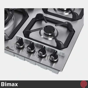 اجاق گاز صفحه ای 4 شعله بیمکث مدل Bimax 5019 | بدنه استیل