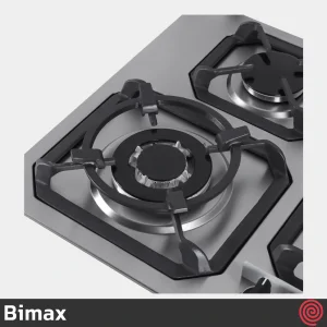 اجاق گاز صفحه ای 4 شعله بیمکث مدل Bimax 5019 | بدنه استیل
