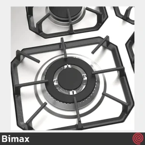 اجاق گاز صفحه ای 4 شعله بیمکث مدل Bimax 5019 | بدنه استیل