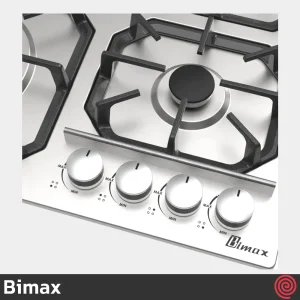 اجاق گاز صفحه ای 4 شعله بیمکث مدل Bimax 5019 | بدنه استیل