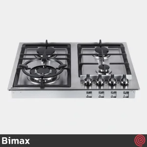 اجاق گاز صفحه ای 4 شعله بیمکث مدل Bimax 5013 | بدنه استیل