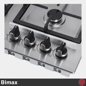 اجاق گاز صفحه ای 4 شعله بیمکث مدل Bimax 5013 | بدنه استیل
