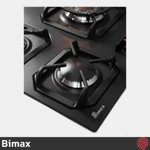 اجاق گاز صفحه ای 5 شعله بیمکث مدل Bimax 2302 | بدنه لعابی
