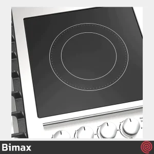 اجاق گاز صفحه ای 5 شعله بیمکث مدل Bimax 0027 | مدل گازی و برقی، بدنه استیل