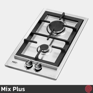 اجاق گاز صفحه ای 2 شعله میکس پلاس مدل Mix Plus 203S | بدنه استیل