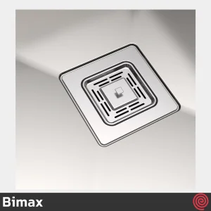 سینک ظرفشویی بیمکث مدل Bimax 845-52 | دو لگنه فانتزی توکار