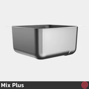 سینک ظرفشویی میکس پلاس مدل Mix Plus DSP45-32 | یک لگنه زیرکابینتی