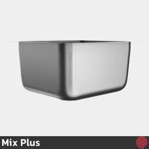 سینک ظرفشویی میکس پلاس مدل Mix Plus DSS45-32 | یک لگنه زیرکابینتی