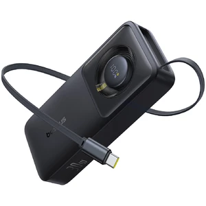 پاور بانک فست شارژ 10000 بیسوس مدل Baseus P100709 | با کابل تایپ سی و 30 وات